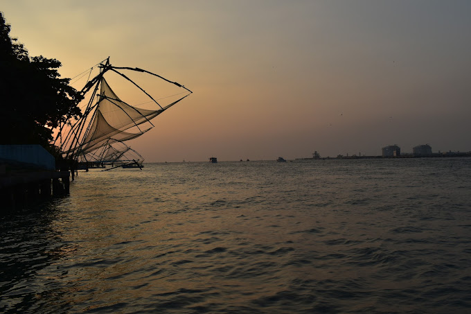iconic fishing nets Ernakulam
